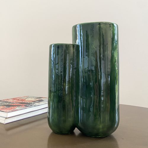 Vase contemporain - MattiaMatteo Foglia - mg12 - en céramique / en céramique émaillée / en grès émaillé