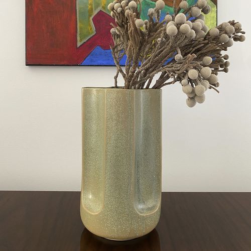 Vase contemporain - Giuseppe Bruma - mg12 - en céramique émaillée / fait main / de table