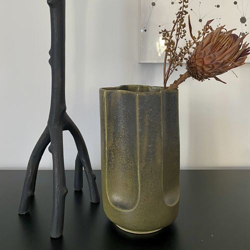 Vase contemporain - Giuseppe Musgo - mg12 - en céramique / en céramique émaillée / en grès