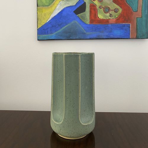 Vase contemporain - Giuseppe Turquesa - mg12 - en céramique émaillée / en grès émaillé / en céramique