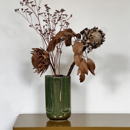 Vase contemporain - Giuseppe Foglia - mg12 - en céramique émaillée / fait main / de table