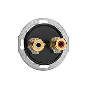 Prise de haut-parleur - 100738 - Classic Comfort - triple / murale / en Bakelite®