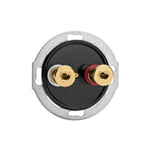 Prise de haut-parleur - 100737 - Classic Comfort - double / murale / en Bakelite®