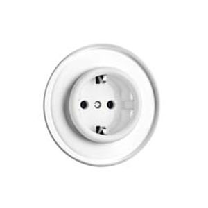 Prise électrique - 100638 / 100663 / 100639 / 100664 - Classic Comfort - murale / en Duroplast / en Bakelite®