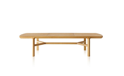 Banc contemporain - BLADE - SOLLOS - en rotin