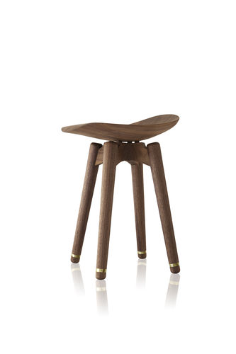 Tabouret design original - EASY - SOLLOS - en bois