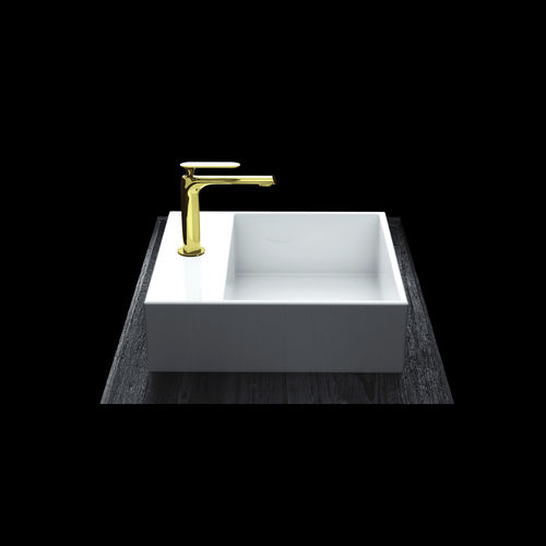 Vasque à poser - R399.WB.26 - ZeVa - en céramique / carrée / contemporaine
