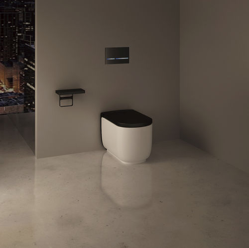 WC à poser - SERENITY - ZeVa - en céramique / moderne