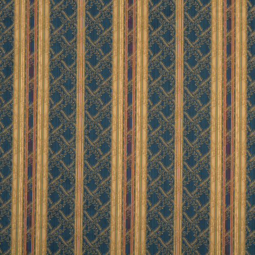 Tissu d'ameublement - MAYERLING DAMASCO IMBERLINE - Luciano Marcato - à rayures / à motif géométrique / en coton
