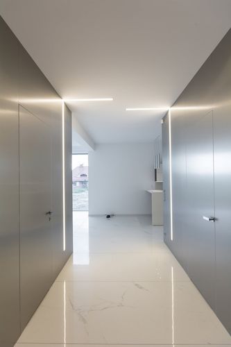Porte de dressing d'intérieur - LAMINATES - ZEROMUR Perfect Doors - en aluminium / en stratifié / battante