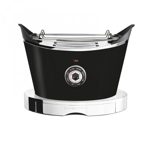 Grille-pain 2 tranches - VOLO - CASA BUGATTI - noir