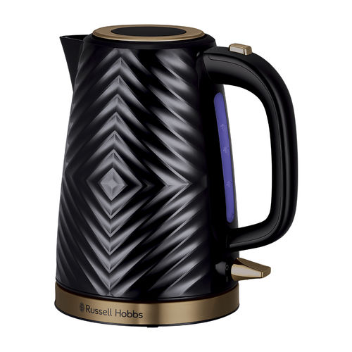 Bouilloire en acier inoxydable brossé - GROOVE  - RUSSELL HOBBS