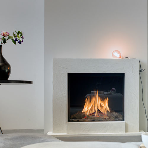 Cheminée à gaz - MATRIX 800/650 l FRONT - Attika Feuer AG - à encastrer / adossée / simple face