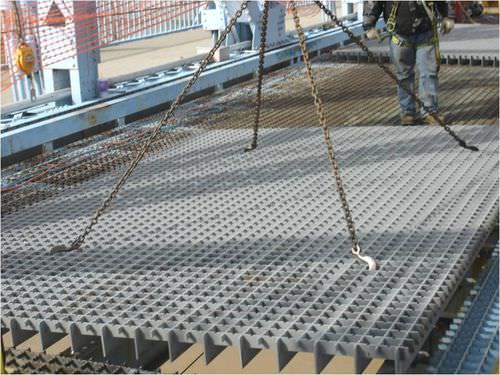 Tablier de pont en acier - OPEN GRID - Short span steel