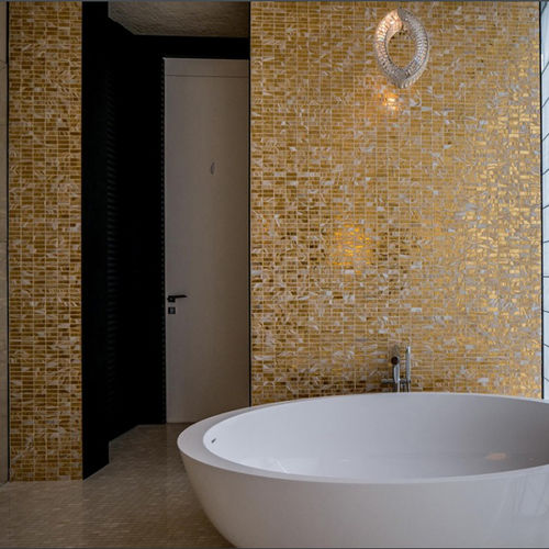 Mosaïque en verre de Murano - GOLD - D.I. Più srl - ANDRETTO DESIGN - brillante / d'intérieur / murale