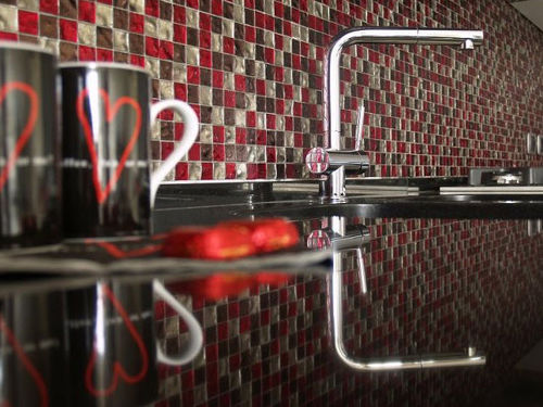 Mosaïque en verre de Murano - MOSAIC - D.I. Più srl - ANDRETTO DESIGN - brillante / d'intérieur / murale