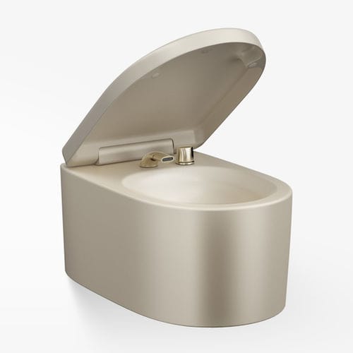 Bidet suspendu - A357765R30 - Armani / Roca - en porcelaine