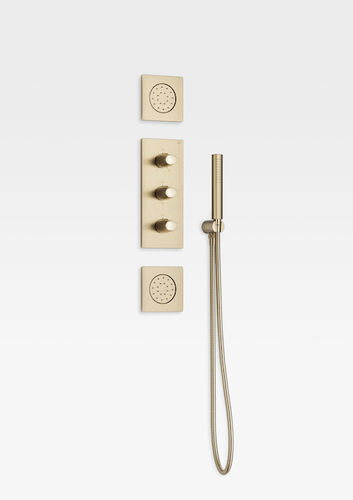 Mitigeur de douche - A5A2976VG0 - Armani / Roca - à encastrer / thermostatique / en métal