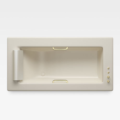 Baignoire pour habitat - A248201R5G - Armani / Roca - à usage professionnel / en acrylique / en chrome