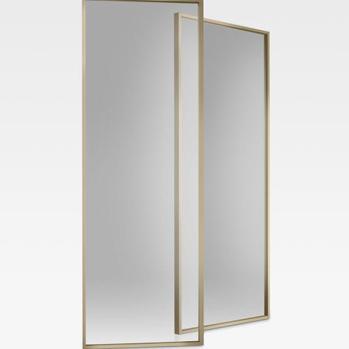 Paroi de douche fixe - AR4 - Armani / Roca - rectangulaire / en verre trempé / pour chambre d'hôtel