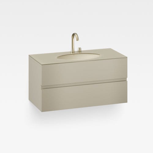 Meuble vasque suspendu - A856717821 - Armani / Roca - en MDF / contemporain / sans porte