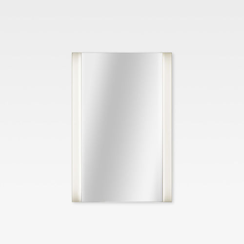 Miroir de salle de bain mural - A812220000 - Armani / Roca - contemporain / rectangulaire / en acier inoxydable