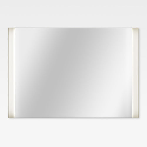 Miroir de salle de bain mural - A812224000 - Armani / Roca - contemporain / rectangulaire / en acier inoxydable