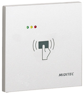 Lecteur de cartes RFID - LM500S SIEDLE COVER - MIDITEC - pour contrôle d'accès automatique