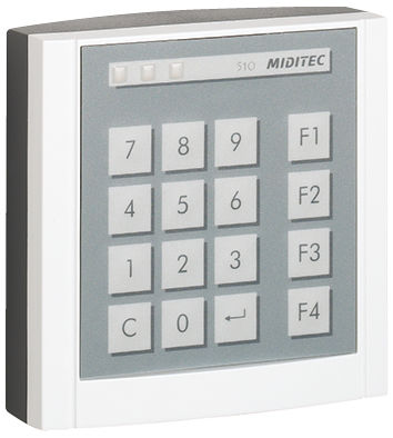 Lecteur de cartes RFID - LM510 - MIDITEC - pour contrôle d'accès automatique