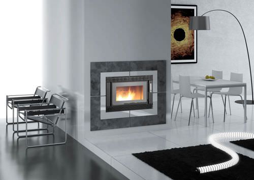 Insert de cheminée à granulés - INSERTO  - KARMEK ONE SRL