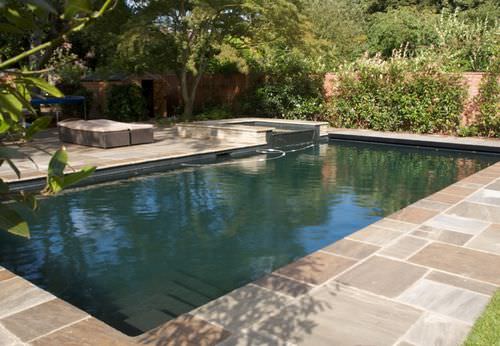 Piscine naturelle - SOUTH LONDON - GUNCAST SWIMMING POOLS - d'extérieur / enterrée / en mosaïque