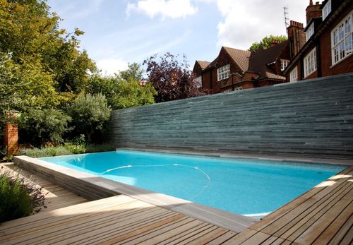Piscine à débordement - HAMPSTEAD - GUNCAST SWIMMING POOLS - d'extérieur / enterrée / en béton