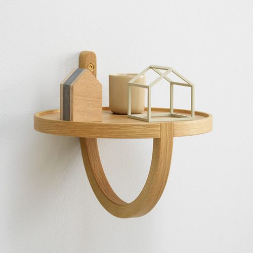 Étagère murale - ARCHETTO - Fogia - contemporaine / en chêne / en MDF