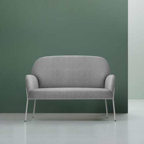 Canapé design scandinave - SLING - Fogia - en tissu / gris / noir