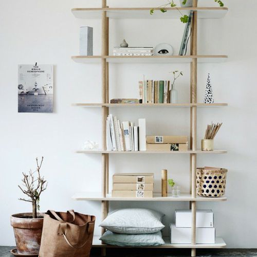 Étagère contemporaine - DO - skagerak - en chêne / en stratifié