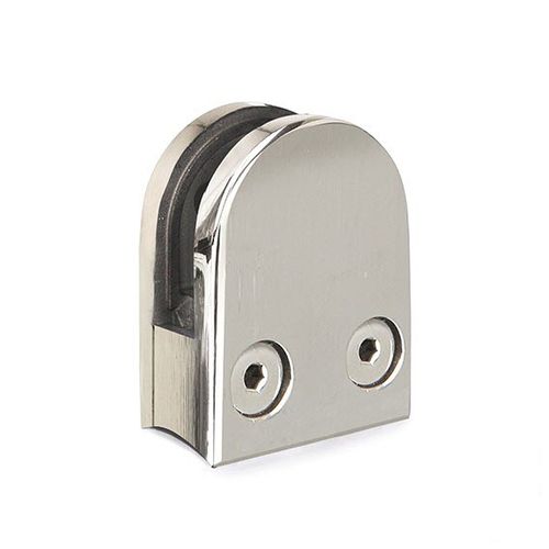 Pince à verre en inox - X21004200 - IAM Design - pour garde-corps / pour panneaux