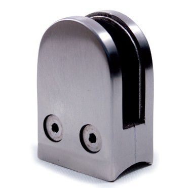 Pince à verre en inox - E0082 - IAM Design - pour garde-corps / pour panneaux
