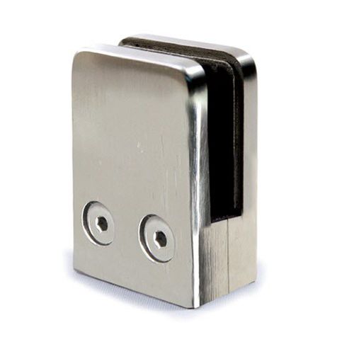 Pince à verre en inox - X0085 - IAM Design - pour garde-corps / pour panneaux