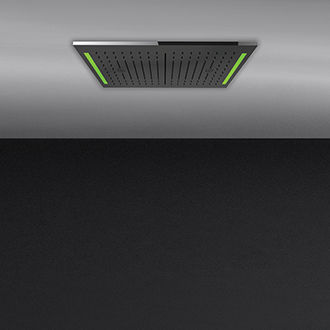 Pommeau de douche de plafond - 57831 - GESSI SPA - à encastrer / carré / pluie