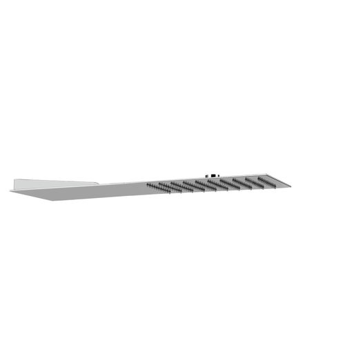 Pommeau de douche mural - 33061 - GESSI SPA - rectangulaire / pluie