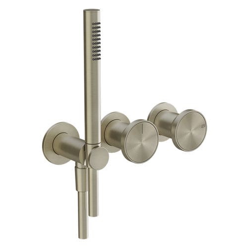 Mélangeur pour douche - 66036 - GESSI SPA - mural / en laiton / de salle de bain