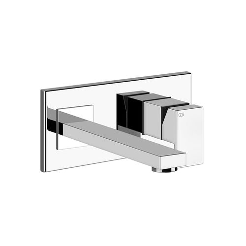 Mitigeur de vasque - RETTANGOLO : 44836 - GESSI SPA - mural / en métal / 2 trous