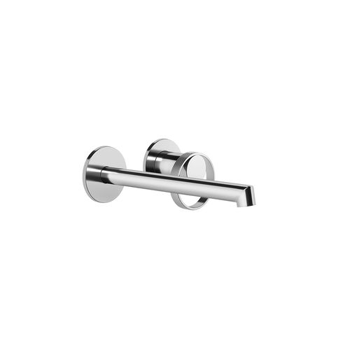 Mitigeur de vasque - ANELLO : 63383 - GESSI SPA - mural / en métal / 2 trous