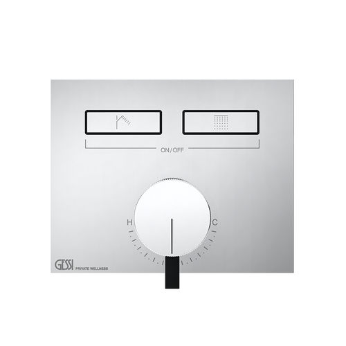 Mitigeur de douche - 63079 - GESSI SPA - mural / thermostatique / en métal