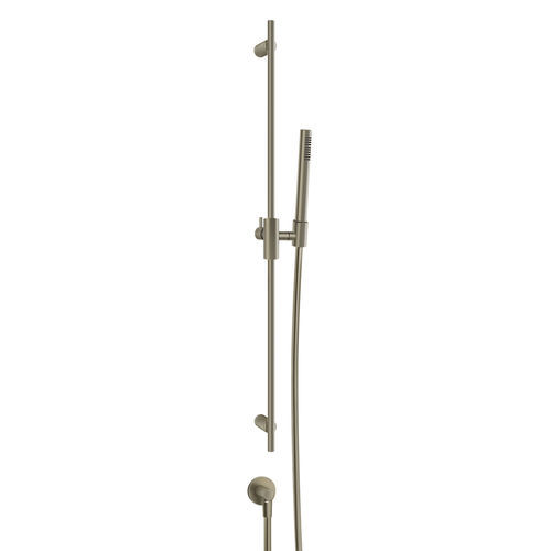 Colonne de douche murale - 70042 - GESSI SPA - contemporaine / avec douche à main / avec rail