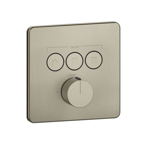 Mitigeur de douche - 38719 - GESSI SPA - mural / thermostatique / en métal chromé