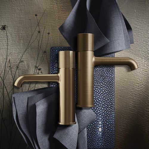 Mitigeur de vasque - 70002 series - GESSI SPA - à poser / en métal chromé / 1 trou