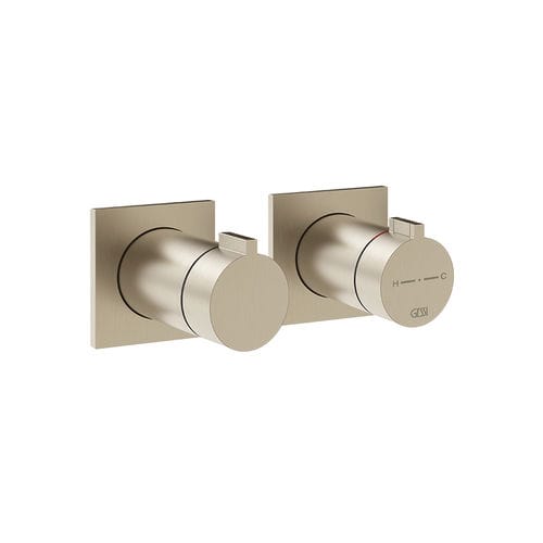 Mitigeur de douche - 73032 - GESSI SPA - mural / thermostatique / en métal