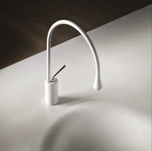 Mitigeur de vasque - GOCCIA : 33605 - GESSI SPA - à poser / en métal / 1 trou