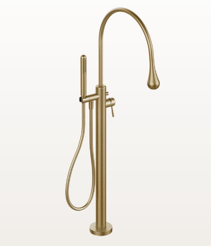 Colonne de douche professionnelle - 33029 - GESSI SPA - pour hôtel / en métal / en laiton chromé